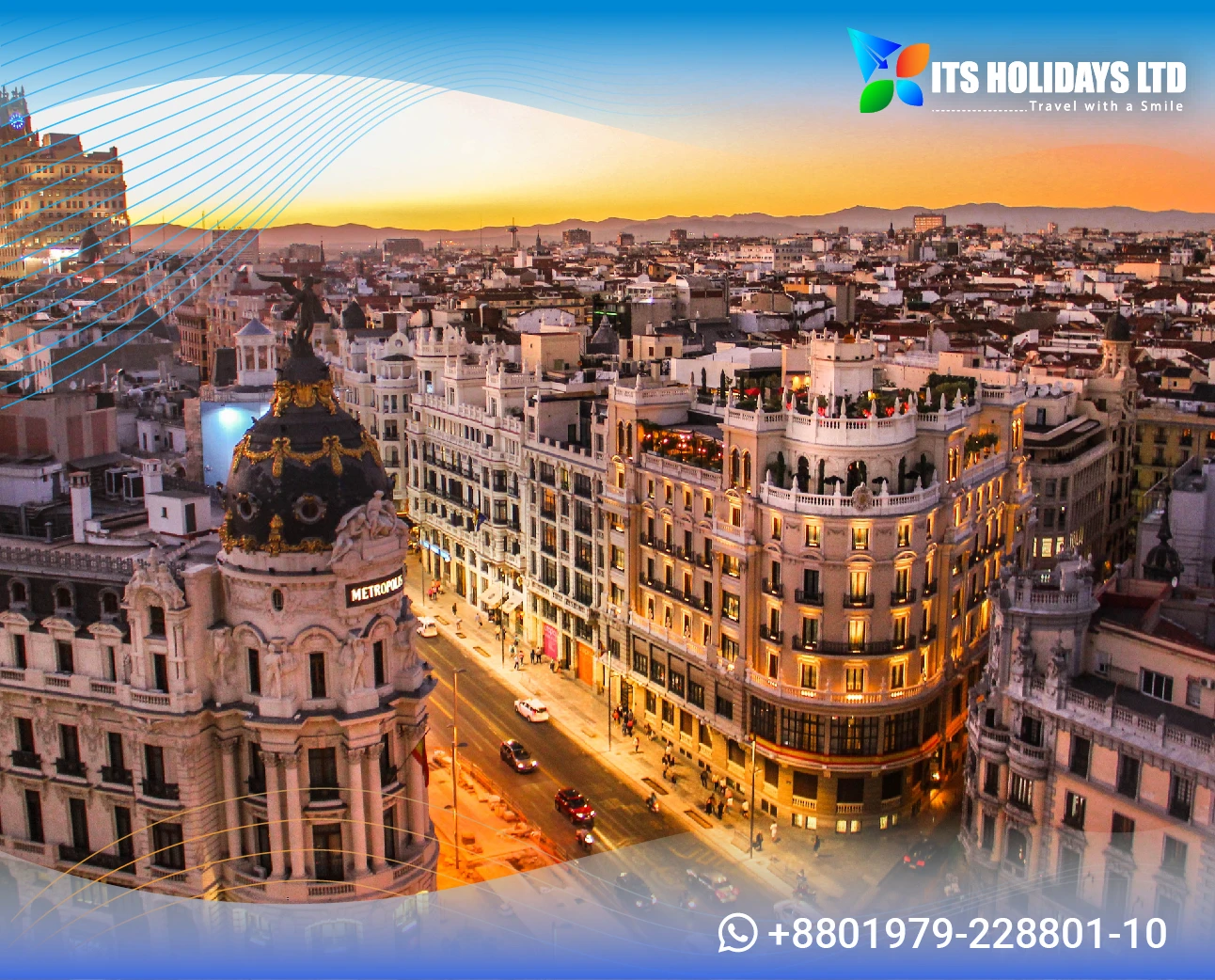Madrid Tour Package From Bangladesh